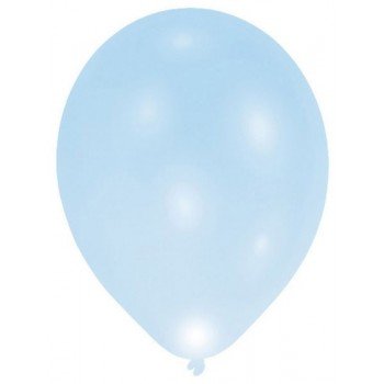 Világító LED léggömb, lufi 5 db-os 11 inch (27,5 cm) Blue Világító LED léggömb, lufi 5 db-os 11 inch (27,5 cm) Blue
