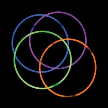 Világító színes Colorful nyaklánc szett 4 db-os 56 cm Világító színes Colorful nyaklánc szett 4 db-os 56 cm