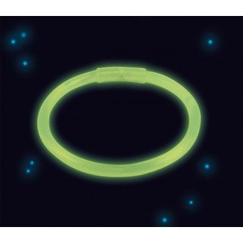 Világító zöld karkötő 20 cm Világító zöld karkötő 20 cm