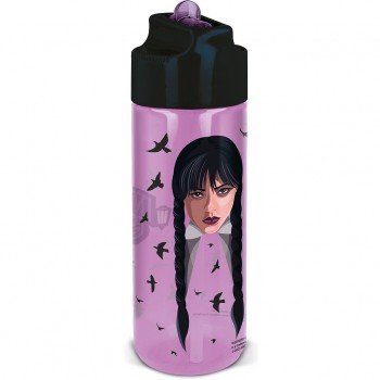 Wednesday Nevermore Academy Hydro műanyag kulacs 540 ml Wednesday Nevermore Academy Hydro műanyag kulacs 540 ml