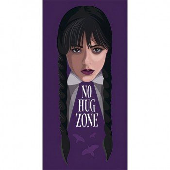 Wednesday No Hug fürdőlepedő, strand törölköző 70x140cm Wednesday No Hug fürdőlepedő, strand törölköző 70x140cm