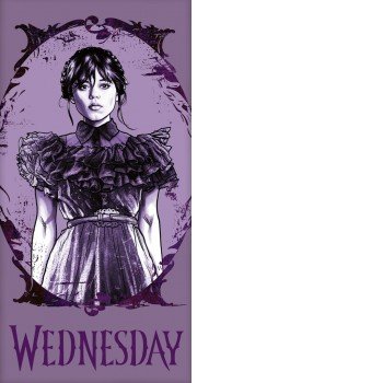 Wednesday Purple fürdőlepedő, strand törölköző 70x140cm Wednesday Purple fürdőlepedő, strand törölköző 70x140cm