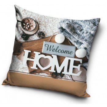 Welcome Home párnahuzat 40*40 cm Welcome Home párnahuzat 40*40 cm
