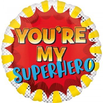 You'Re My Superhero, Te vagy a Hősöm Fólia lufi 43 cm You'Re My Superhero, Te vagy a Hősöm Fólia lufi 43 cm