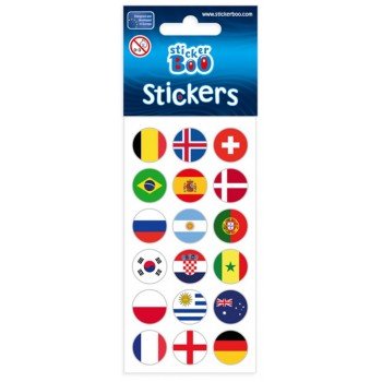 Zászlók matrica Zászlók matrica