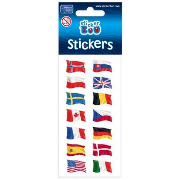 Zászlók matrica Zászlók matrica