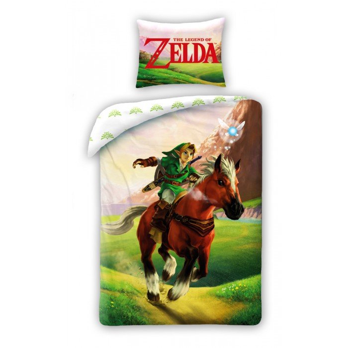 Zelda legendája Epona ágyneműhuzat 140×200cm, 70×90 cm