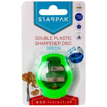 Zöld dupla hegyező, faragó Zöld dupla hegyező, faragó