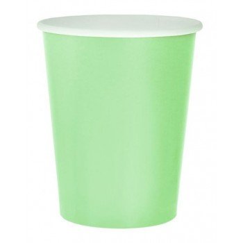 Solid Mint, Zöld papír pohár 14 db-os 270 ml Solid Mint, Zöld papír pohár 14 db-os 270 ml