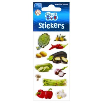 Zöldség matrica szett Zöldség matrica szett