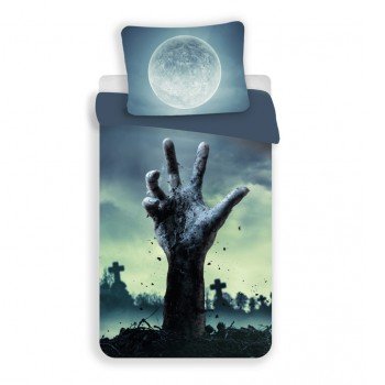 Zombie Moon ágyneműhuzat 140×200cm, 70x90 cm microfibre Zombie Moon ágyneműhuzat 140×200cm, 70x90 cm microfibre