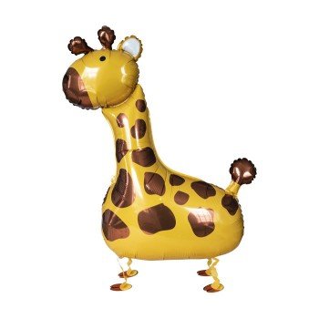 Zsiráf Jungle sétáló fólia lufi 109 cm Zsiráf Jungle sétáló fólia lufi 109 cm